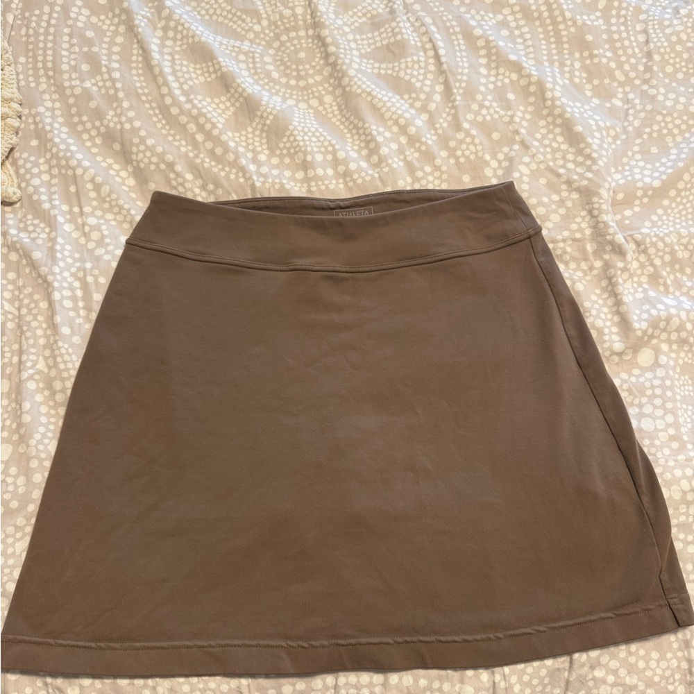 Athleta Chocolate Brown A-Line Active Skort